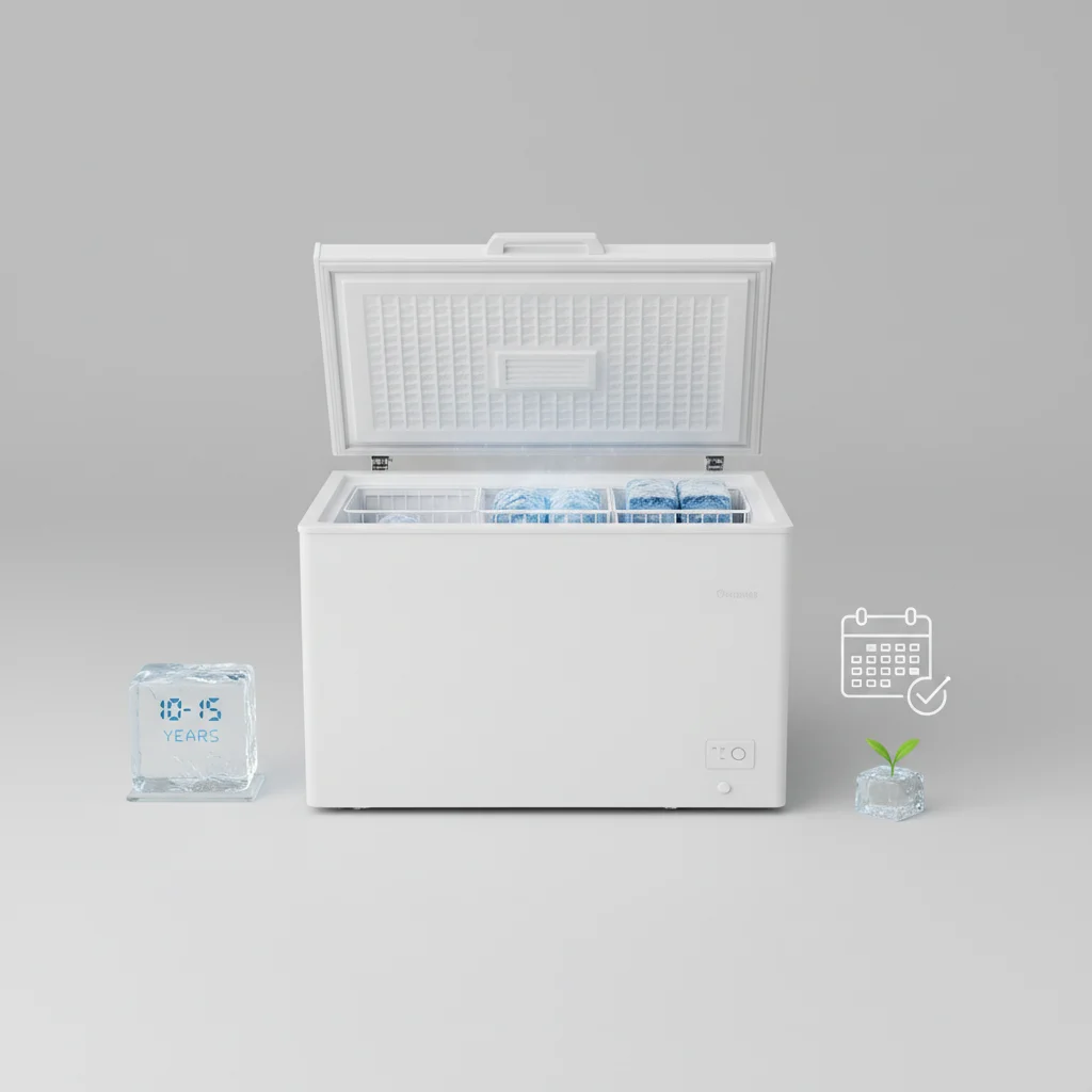 chest freezer lifespan