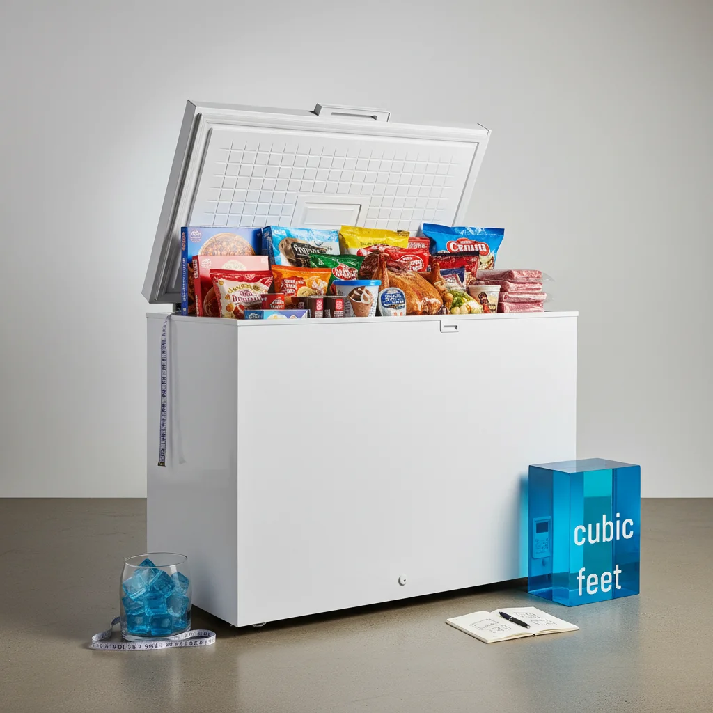 chest freezer capacity