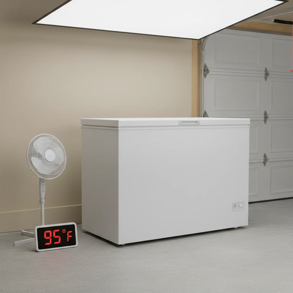 chest freezer location